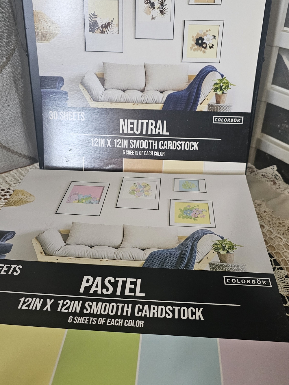 ColorBok Pastel & Neutral 12in x 12in Smooth Cardstock - Multicolor Pack